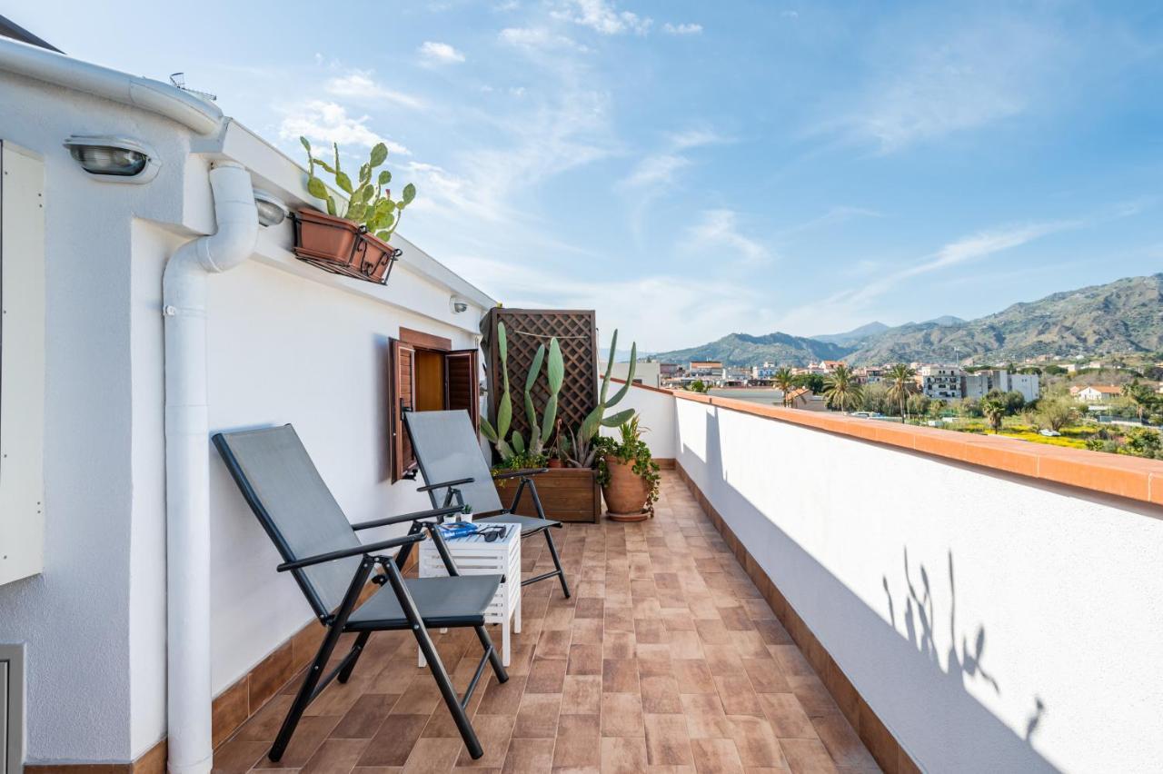 ジャルディーニ・ナクソスNaxos Charming Penthouse With Swimming Pool X6アパートメント エクステリア 写真